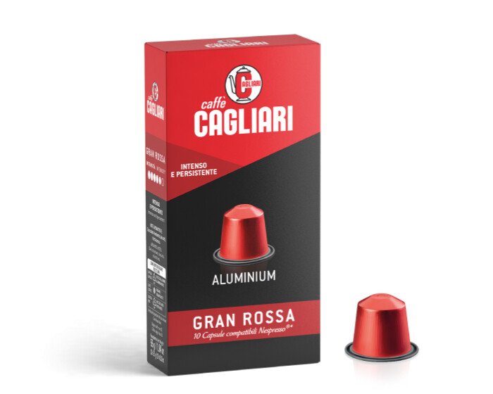 Caffè Cagliari Nespresso Kapseln Gran Rossa
