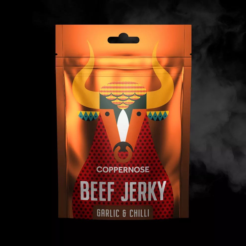 Coopernose French kiss–Garlic & Chilli Handmade Jerky