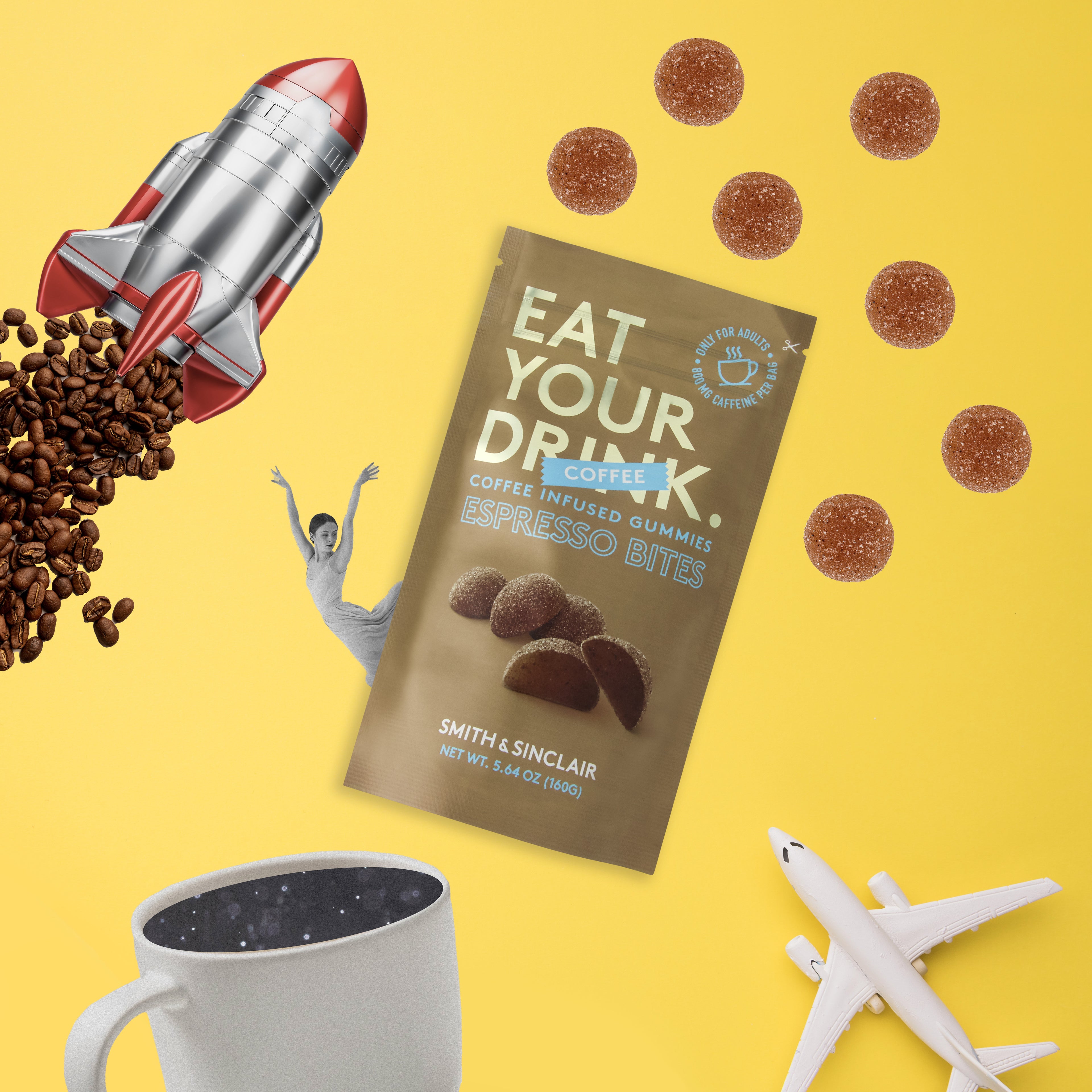Eat your Drink Espresso Bites (Koffeinhaltig)