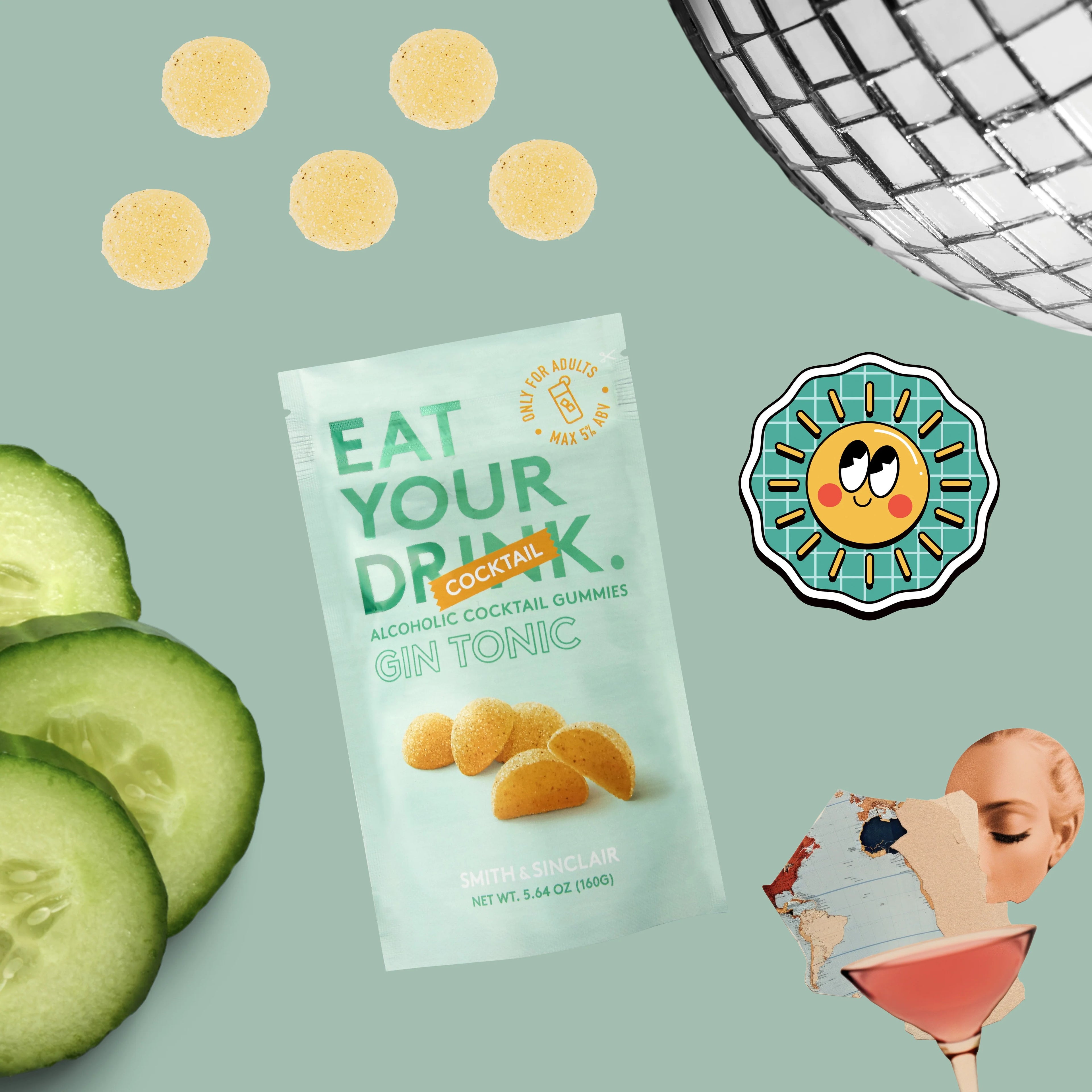 Eat your Drink Cocktail Gin Tonic (Alkoholhaltig)