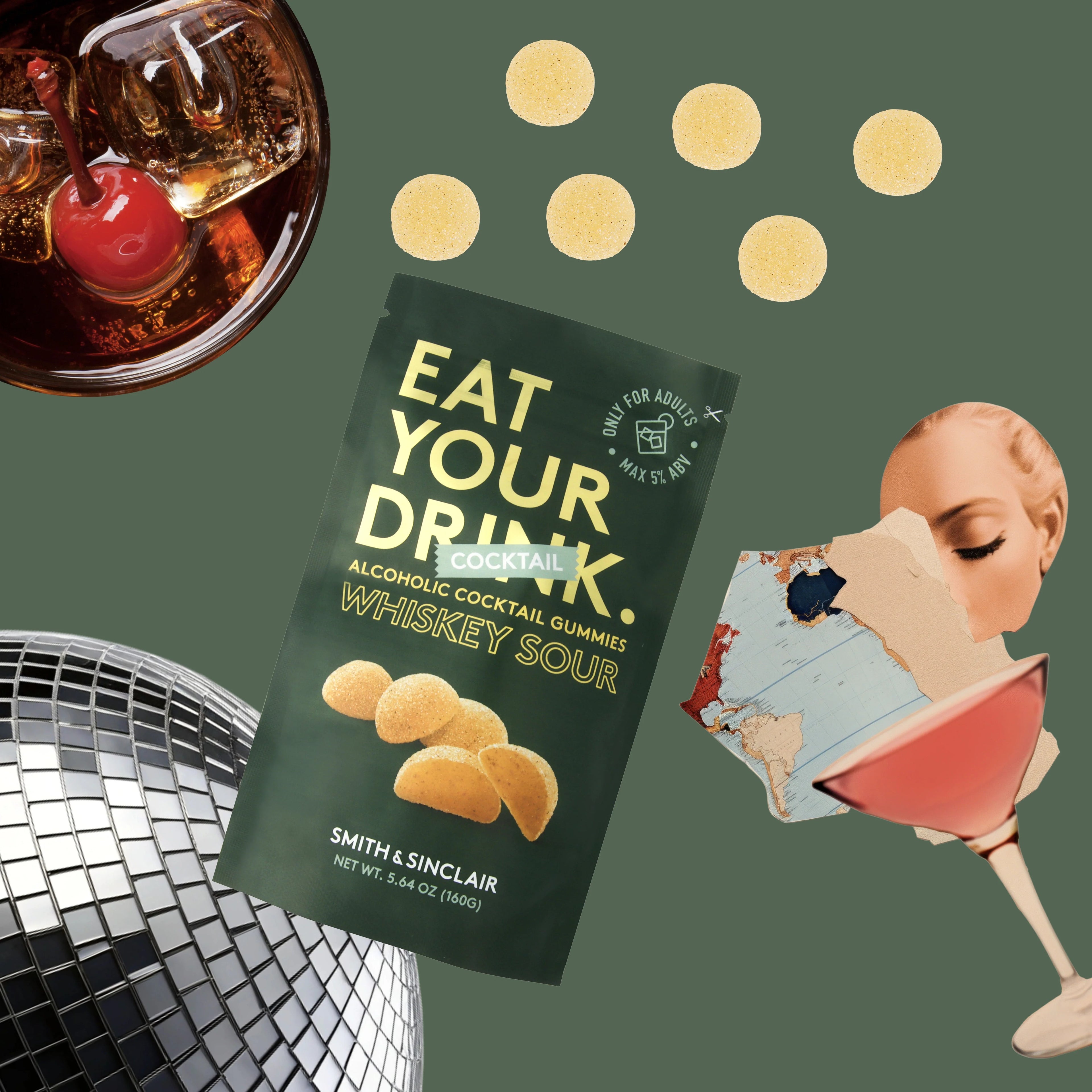 Eat your Drink Cocktail Whiskey Sour (Alkoholhaltig)